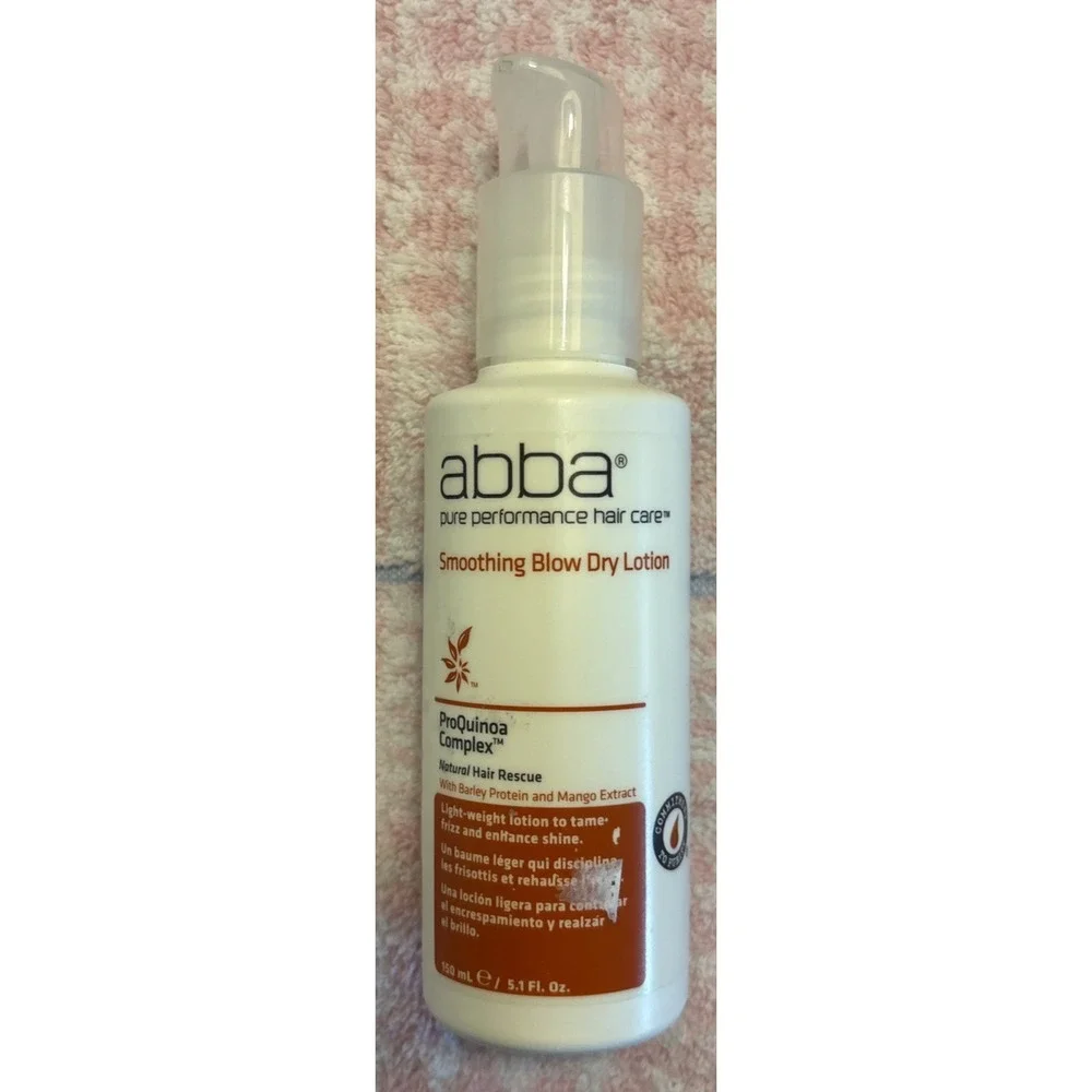 ABBA Smoothing Blow Dry‎ Lotion, 5.1 Oz